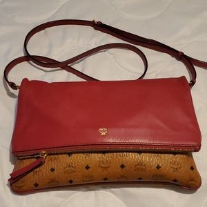 AUTHENTIC MCM"RARE" USED CROSSBODY HANDBAG